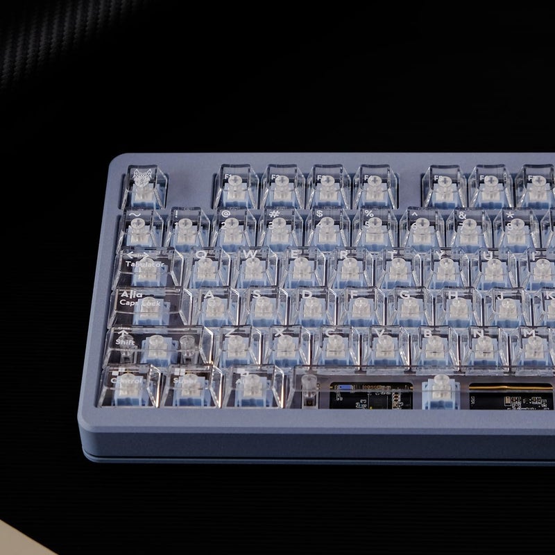 Sumgsn 114 Keys Clear Keycaps PC Cherry Profile White Transparent Keycaps Set Fit for 60% 65% 75% 95% Cherry Mx Switches Mechanical Keyboard - Image 5